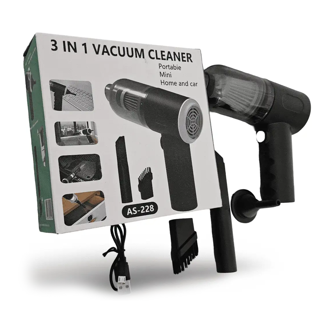 Aspirator Multifuncțional fără fir 3 în 1 VACUUM CLEANER