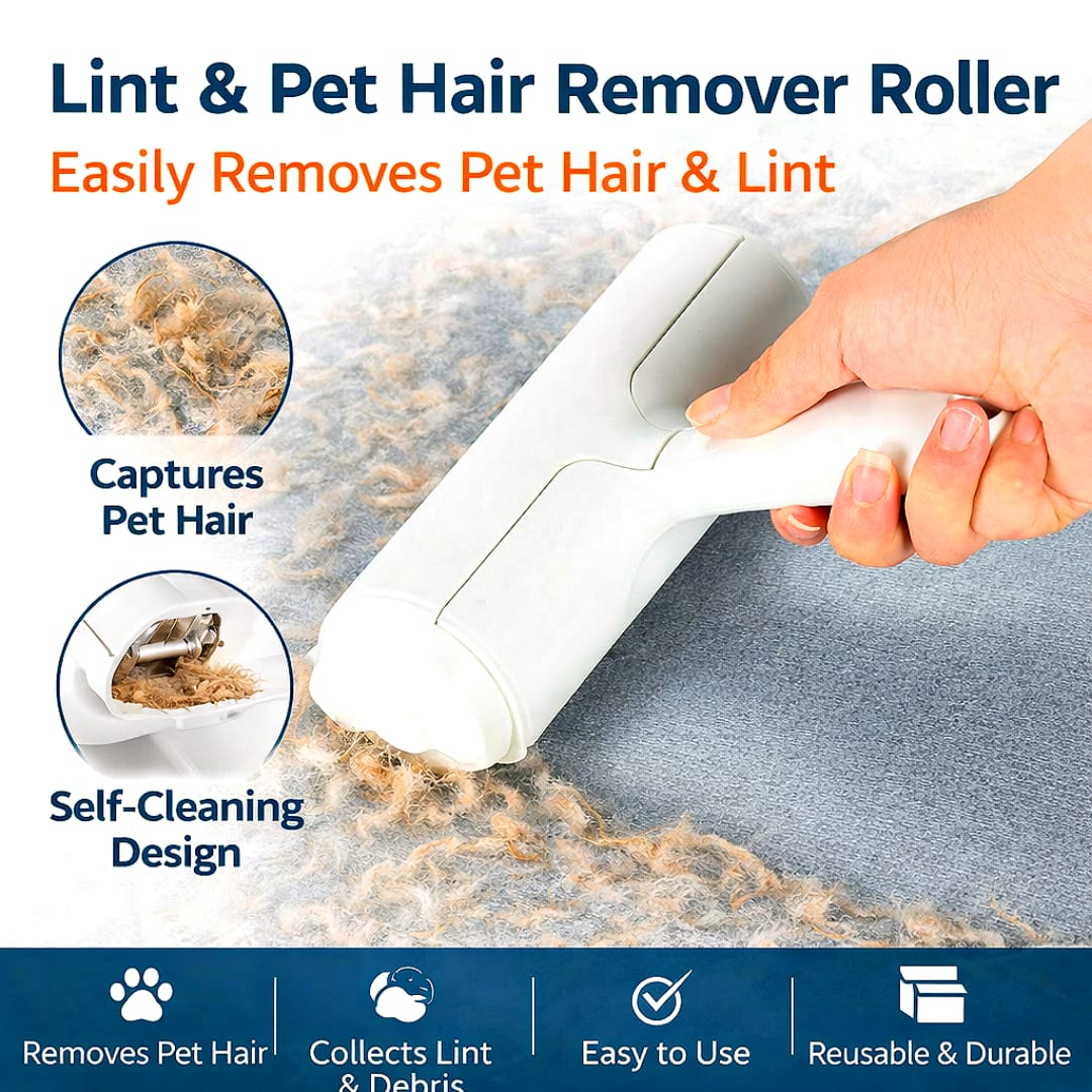 PERIE ROLLERMAX PENTRU ÎNDEPĂRTAREA PĂRULUI ȘI A SCAMELOR