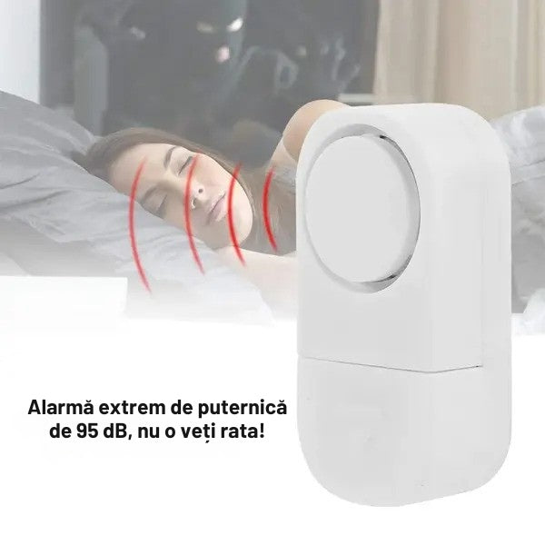 Alarmă inteligentă multifuncțională pentru ușă