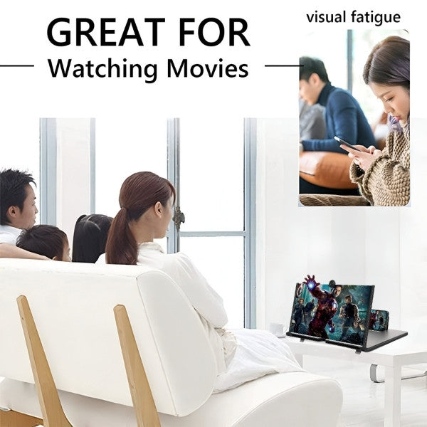 Suport telefon cu amplificator de imagine