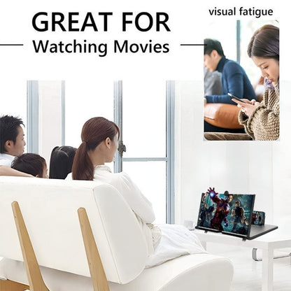 Suport telefon cu amplificator de imagine